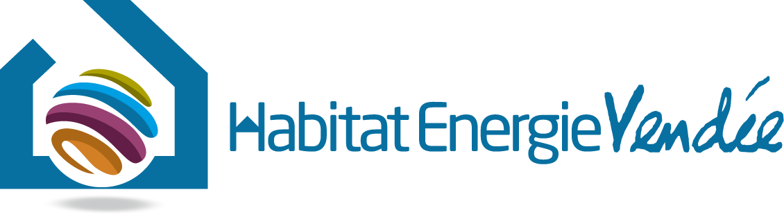 Logo de HEV, Habitat Energie Vendée, entreprise de dépannage plomberie, dépannage électricité, dépannage chauffage à La Roche sur Yon